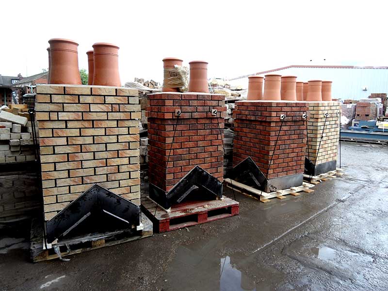 New chimney stack construction