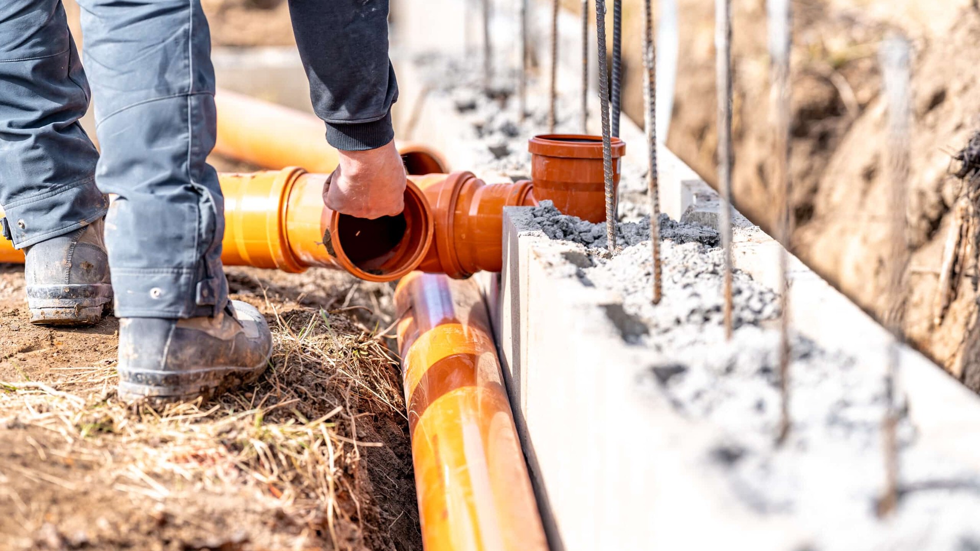 Drainage installation project